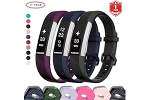 FunBand Compatible per Cinturino Fitbit Alta HR & Fitbit Alta, Regolabile Cinturino Edizione Speciale Morbido Sportivo in Silicone per Fitbit Alta HR/Alta Battito Cardiaco Smart Watch
