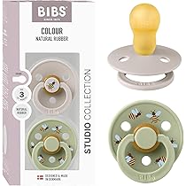 BIBS Colour Symmetrical, Lot De 2 Sucettes, Sans Bisphénol A