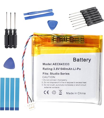 CELLONIC Batteria Per JBL Pulse 3 – 6000mAh, 3.7V, Ioni Di Litio, Sostituisce P5542100-P, 2017DJ1714, APJBLPUESE3