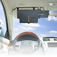 Baceyong Visiera Parasole Auto 2 In 1 – Estensione Antiriflesso Con Occhiali Sole E Notturni, Regolabile 180°, Per Sedile Guida