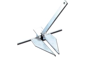 TREM Ancora Tipo Danforth Acciaio Zincato L mm: 520 W mm: 460 kg: 6