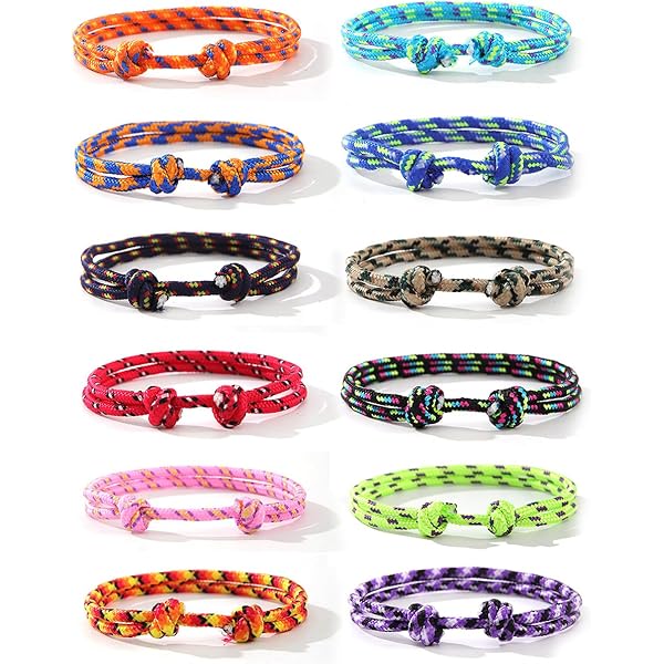 ADRAMATA Set Di 35 Bracciali Dell'Amicizia Regolabili – Intrecciati Colorati, Fatti A Mano, Per Donna E Uomo, Per Festa In Spiaggia