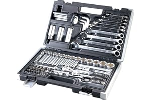 GZM Kit de llaves profesionales en pulgadas para Harley Davidson Sportster Dyna Softail 92 unidades