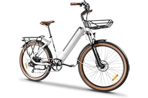 ‎KAISDA KAISDA Electric Bike 26 Zoll Elektrofahrrad E-Bike Pedelec Mit 250W Motor 36V 16Ah Abnehmbarem Li-ion Akku Bis Range 100km,7 Speed MTB Ebike for Adults,LCD Display