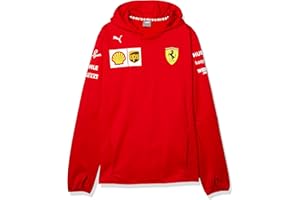 Fuel For Fans Formula 1 Team Tech 2020 - Pile Scuderia Ferrari, da uomo, taglia XL, colore: Rosso