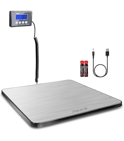 oneConcept Marketeer digitale pakketweegschaal 200 kg/100 g 27x27 cm