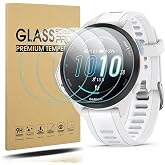 Diruite Garmin Forerunner 165/165 Music/70/170/170 Music Protector | 4 Pieces Tempered Glass 9H Hardness Screen Protector, HD