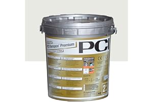 PCI AUGSBURG GMBH PCI Durapox Premium Reaktionsharz-Mörtel 2kg Eimer, Silbergrau