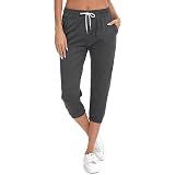 Wayleb Pantalones Pirata Mujer Pantalon Capri Mujer 3/4 Pantalones  Deportivos de Cintura Alta Pantalones Jogger con Bolsillos Pantalones de  Algodón para Correr Yoga Fitness: Amazon.es: Ropa