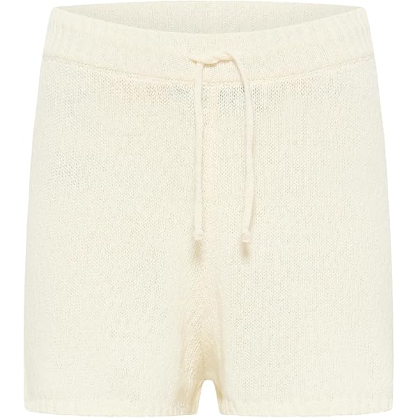 Biudgviw Shorts D'Été Pour Femmes Légers Taille Haute Élastique Shorts Décontractés Tendance Avec Poches