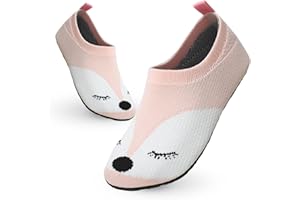 Vorvowry Pantofole Asilo Bambina Antiscivolo Ciabatte Bambino da Casa Morbido e Leggero Scarpe Calze Slipper Ragazzi Ragazze Suola In Gomma