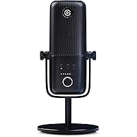 Elgato Wave:3, microfono condensatore USB premium per streaming, podcast, gaming e home office, software di mixaggio gratis, 