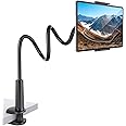 Rupoku Gooseneck Tablet Holder Phone Stand, Flexible Tablet Stand, 360 Adjustable Lazy Arm Holder Clamp Mount Bracket Bed for 4.0~10.5" iPad Air Mini, Galaxy Tabs, iPhone, Switch, Kindle Fire, etc