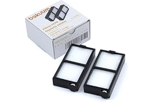 BAKUUM Zestaw 2 filtrów Hepa do odsysania stałych filtrów próżniowych Cecotec Conga Series 5090, 6090 i 7090 HEPA do odkurzacza robota akcesoria i części zamienne.