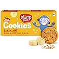 Slurrp Farm No Maida No Refined Sugar Banana Oat Cookies | Healthy Cookies Made With Multigrains | 88g
