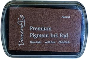 Dovecraft – Tampón de Tinta., plástico, Natural, 8.5 x 2 x 6 cm