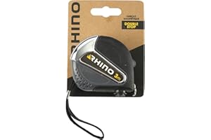 RHINO – Cinta de 3 m con punta magnética (imán) con doble tope para cinturón, estándar EU Mid Class II-Longitud 3 m x Ancho 16 mm-Garantía de 5 años, NC, 16 mm