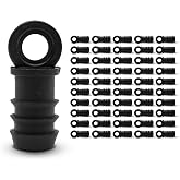 DOJA Barcelona | End Cap Irrigation Tube | End Cap 16 mm | Pack 50 | Drip Hose Plug 16 for Agricultural Irrigation Systems an