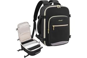 LOVEVOOK Ryanair Hand Luggage 40 x 20 x 25 cm, Small Hand Luggage Backpack Bag Travel Backpack Airplane Carry On Hand Luggage Travel Backpack for 14 Inch Laptop Women Men Cabin Bag Eurowings Wizz