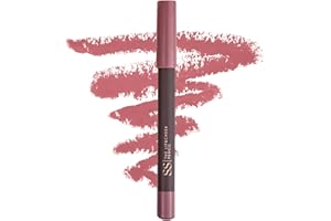SS DOUBLE S BEAUTY SS| Double S Beauty - Lápiz Perfilador Labios Versátil, Cremoso y Nutritivo | Pintalabios, Colorete y Sombra de Ojos Acabado Ultra Natural Satinado | Lip Liner Labial Fácil y Rápido (Nude Rosado)