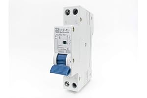 BOGAS ELECTRONICS Interruptor Automático Magnetotérmico Terciario y Residencial Curva C DPN 6kA. (16 Amperios)
