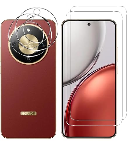 Vetro Temperato Per Honor Magic8 Lite [2 Pezzi] – 9H, 0.33mm, Installazione 3 Secondi, Antipolvere - 2