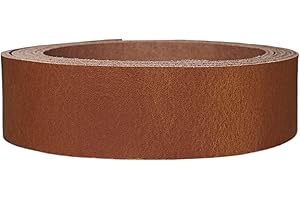 LEDERRIEMEN.COM Lederriemen Rindsleder 'Pull Up', in vielen Farben, Gürtelleder, Lederstreifen, Farbe:cognac, Breite:2cm breit