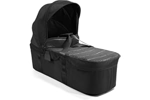 Baby Jogger Foldable Lightweight Carrycot | For City Tour 2 Double Strollers | Opulent Black