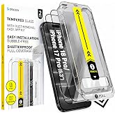 Deppa | 2 Pieces | Screen Protector for iPhone 18 Pro/iPhone 17 Pro | Easy installation without bubbles, tempered glass 9H HD