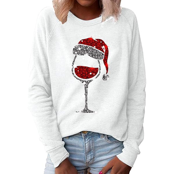 Pull De Noël Femme Motif Snowflake - Tissu Polaire Chaud, Coupe Oversize, Pour Fêtes Et Soirées - 14
