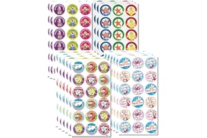 SUPERSTICKERS Autocollant Solutions Éloge de mots récompense Stickers (lot de 270)