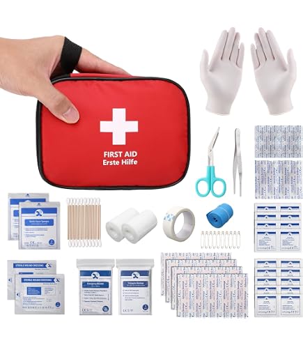 Kit Thomatex 21 Fournitures Kit De Premiers Secours D'extérieur Pour Randonnée Et Vélo DIN 13167 Survie Materiel Militaire Kit Thomatex 21 Fournitures Kit De Premiers Secours D'extérieur Pour Randonnée Et Vélo DIN 13167 Survie Materiel Militaire