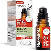 Pranar&ocirc;m Aromalgic Roll-on Head | Mint and cajeput to help hunt headache. Metal ball, instant freshness effect. Alcohol Free