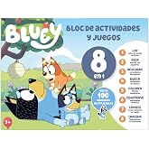LUDUM BLOC DE ACTIVIDADES Y JUEGOS 8 EN 1 BLUEY