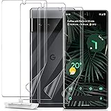 GiiYoon 3-Pack skärmskydd för Google Pixel 6 Pro, HD klar bubbelfri inga upphöjda kanter inte våt applikation flexibel TPU mj