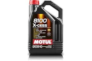 Motul Huile de Moteur 8100 X-Cess 102870-5 W-40-5 litres