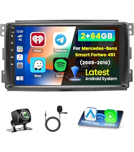 8 Core 4 + 64G Autoradio Android Pour Ford Fiesta 2009-2017 Avec Carplay Et Android Auto - 9