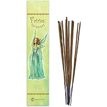 Fiore D'Oriente Bastoncini Incenso Light Fairies – Confezione 10 Pz, 23 Cm, 100% Naturale, Aroma Invitante