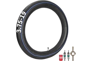 MTATCN 3,50/4,00-19 (100/90-19) Motorradschläuche 110/90-19 Dirt Bike Schlauch mit TR4 Gerader Ventilschaft für M72 R71 R61 K750650 URAL MW DNEPR MT Reifen 1 Pack