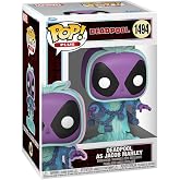Funko POP Plus Marvel: Deadpool Lit Classics &ndash; Deadpool Jacob Marley, Oyuncak Fig&uuml;r