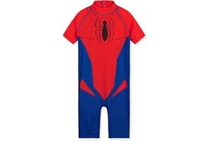 Marvel Costume Piscina Bambino Muta Costume Bambino Mare Nuoto 3-10 Anni Costume da Bagno Bambino Spiderman Hulk Captain America Avengers Regali