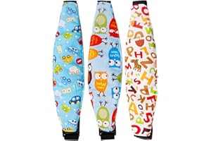 YEWSEAS 3pcs Kopfband kindersitz, Kopfsicherung kindersitz, Kopfhalterung Kindersitz Auto, Autositz Baby Kindersitz KopfstüTze Schlafen Kopfhalter Auto Schlaf Kind Geeignet Für Säuglinge