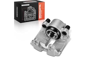 Frankberg Brake Caliper Disc Brake Front Left Cast Aluminium Compatible with 1 Series E87 120d 120i 3 Series E90 316i 318d 318i 320i Replace# 34116766681