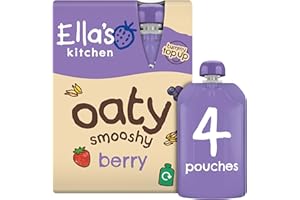 Ella's Kitchen Berry Oaty Smooshy 4 x 90g