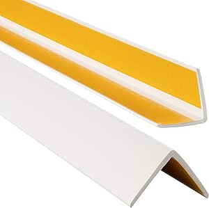 Profilo Angolare Autoadesivo In Alluminio | Paraspigolo Protettivo 2cm Oro - Foto 3