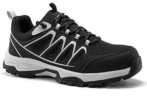 SPIEZ Zapatos de Seguridad Ligeros Unisex, Zapatos de Trabajo Respirable para Hombre con Entresuela Antipinchazos, Calzado de Seguridad Suave para Mujer para Uso Diario Zapatillas de Seguridad