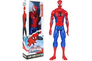 Xingsky Spiderman Action Figure 30 cm Spiderman Figurine, Spiderman Giocattolo Marvel Spider-Man Raccolta Fan del Cinema, Compleanno, Spiderman Giocattoli per Bambini a Partire dai 3 Anni