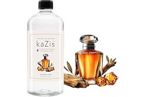 KAZIS® I Mystique Oud I Amber I drzewo sandałowe I 1 litr I Do każdej lampy katalitycznej I zapach do pomieszczeń