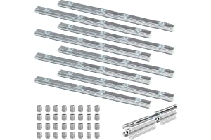 8 stycken aluminiumprofilkontakt 20 x 20, kontakter med skruvar