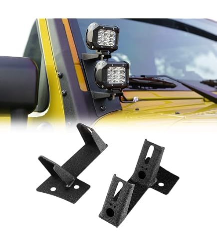 Kit Staffa Di Montaggio Per Barra Luminosa Curva A LED Per Parabrezza